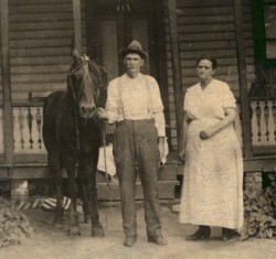 Byrd and Lucy Pruitt - around 1918